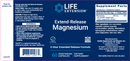 extend-release magnesium (life extension) label