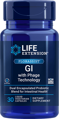 FLORASSIST® GI with Phage Technology (Life Extension) Front