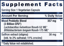 florassist mood improve (life extension) supplement facts