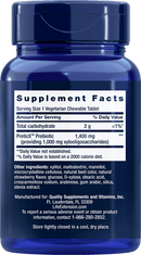 buy florassist prebiotic chewable (life extension)