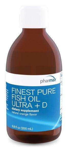 Finest Pure Fish Oil ULTRA + D Pharmax