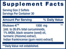 fast acting relief life extension supplement facts