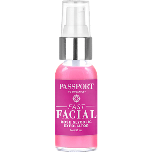 Fast Facial Rose Glycolic Exfoliator (Passport to Organics)