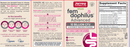 fem-dophilus advanced (jarrow formulas) label