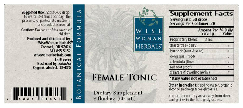 Female Tonic Wise Woman Herbals products