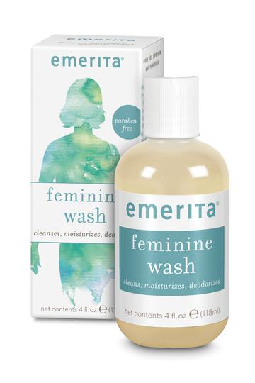 Feminine Cleansing & Moisturizer Wash (Emerita) Front