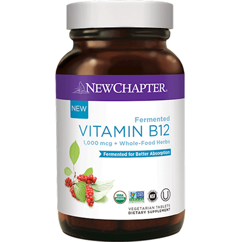 Fermented Vitamin B12 Complex (New Chapter) 30ct Front