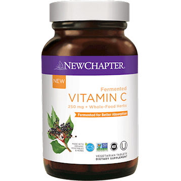 Fermented Vitamin C 60ct (New Chapter) Front