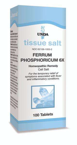Ferrum Phos 6X Salt (UNDA) Front 