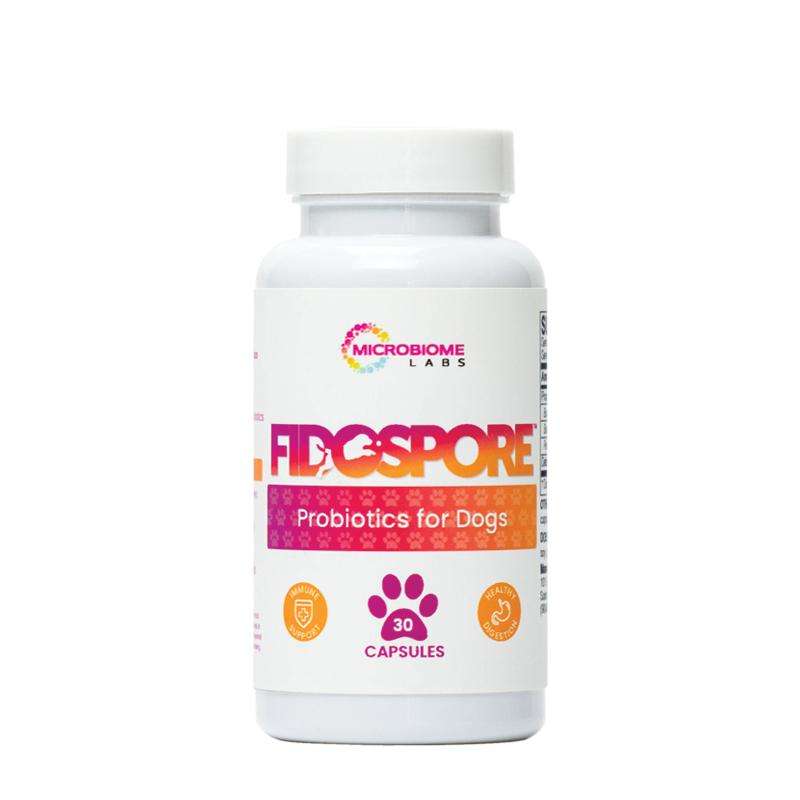 FidoSpore - Dog Probiotic (Microbiome Labs) Front