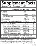 the very finest fish oil carlson labs supplement facts