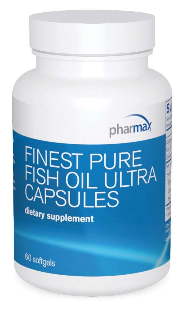Finest Pure Fish Oil Ultra Capsules Pharmax