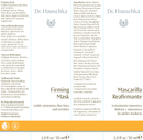 firming mask dr. hauschka skincare label