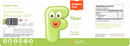 fiber gummies chapter one label
