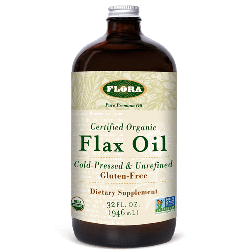 Flax Oil Certified Organic (Flora)