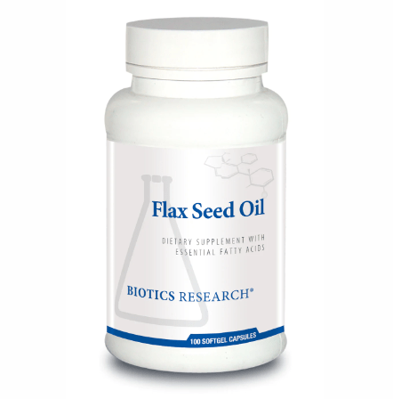 Flax Seed Oil Caps (Biotics Research)