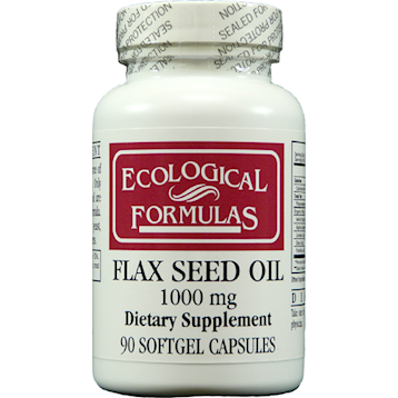 Flax Seed Oil (Ecological Formulas) Front