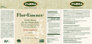 flor-essence dry tea blend (flora) label
