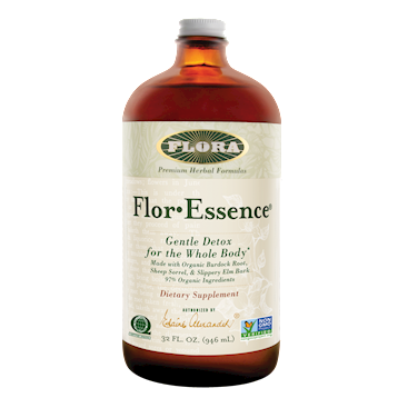 Flor-Essence Liquid Tea Blend 32oz (Flora) Front