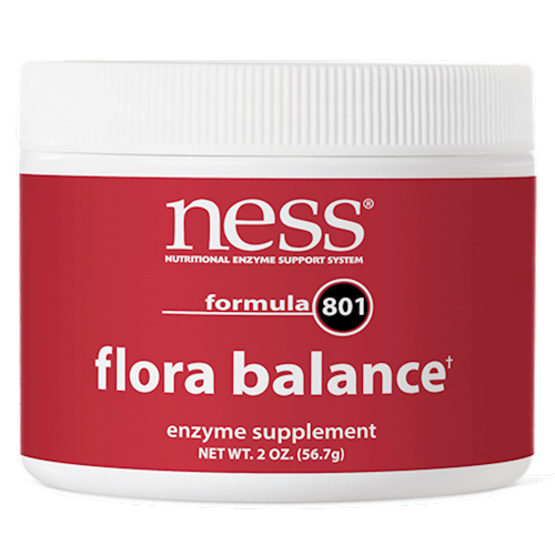 Flora Balance Formula 801 (Ness Enzymes) Front
