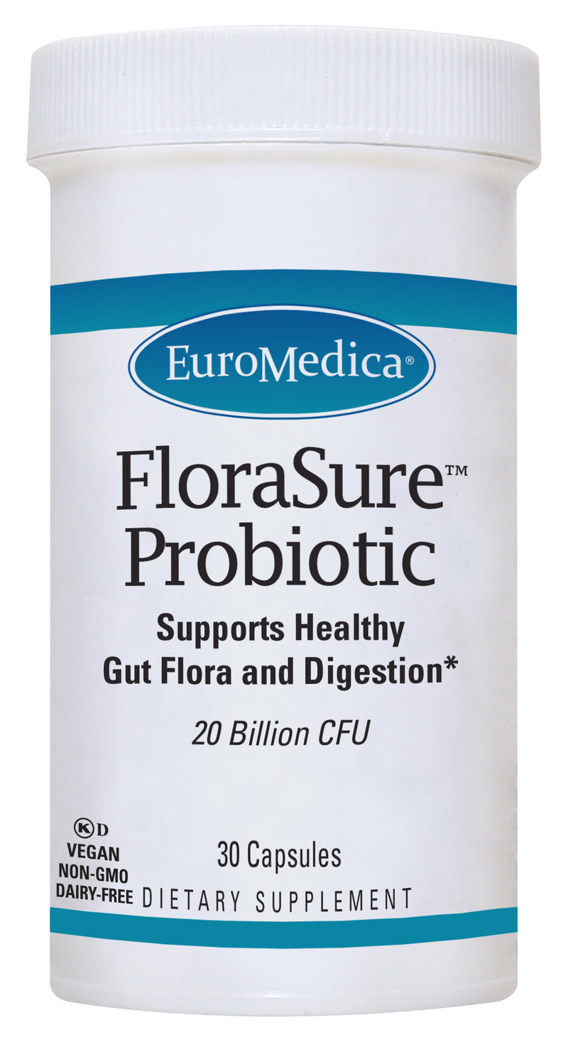 FloraSure Probiotic 30 caps (Euromedica) Front