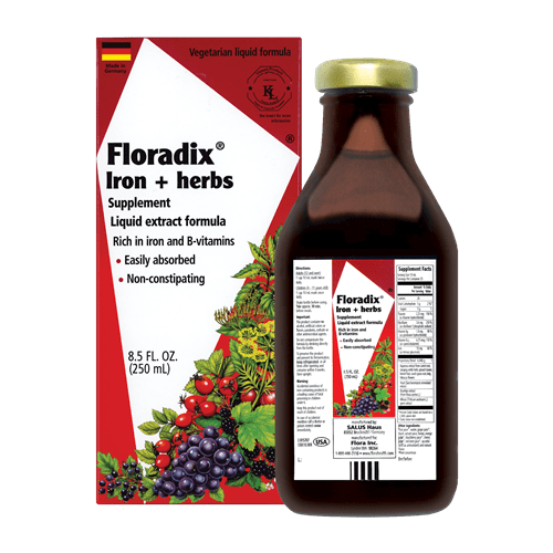 Floradix Iron & Herbs 8.5oz (Salus) Front