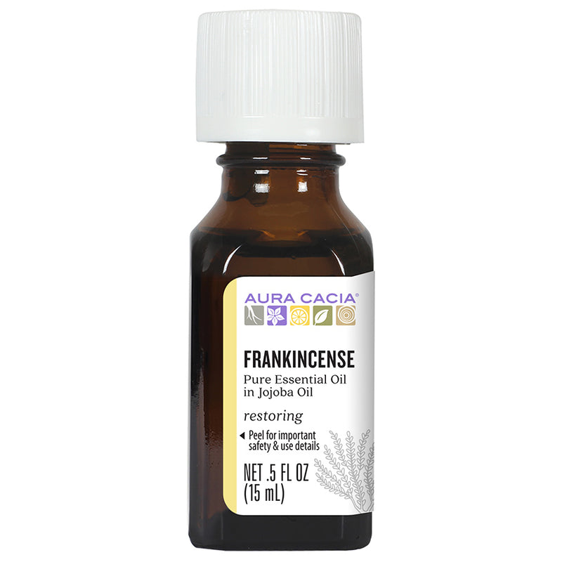 Frankincense Essential Oil (Aura Cacia) Front