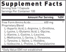 Free Form Amino Caps