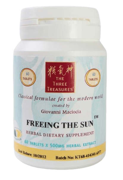 Freeing the Sun Tablets (Three Treasures) Front