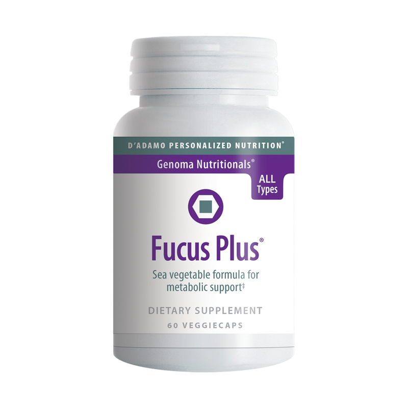 Fucus Plus (D'Adamo Personalized Nutrition) Front