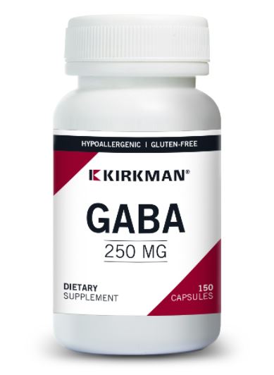 GABA 250 mg (Kirkman Labs) Front