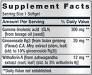 geroprotect longevity a.i. (life extension) supplement facts