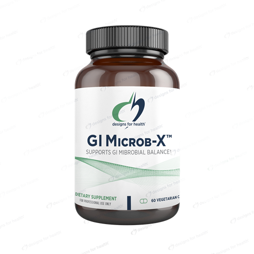 GI Microb-X (Designs for Health) 60ct Front