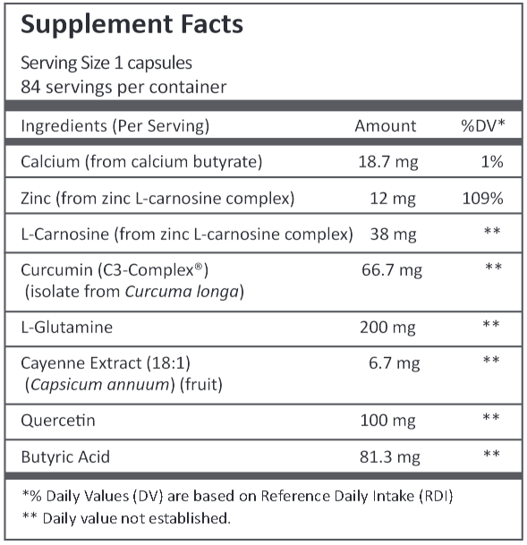 GI-Restore LF Vita Aid supplements