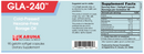 gla-240 (karuna responsible nutrition) label