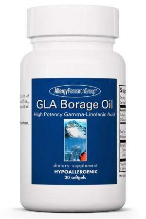 GLA Borage Oil 30ct Allergy Research Group