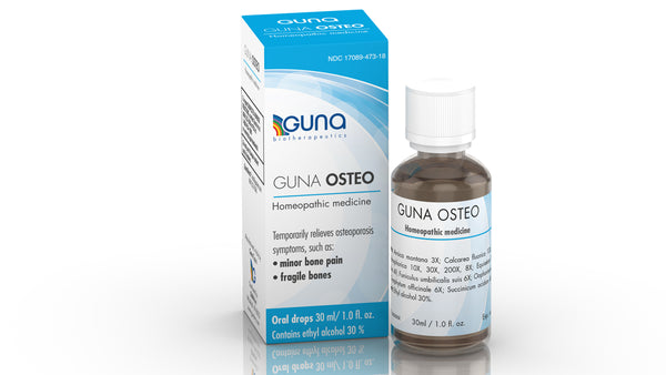 GUNA-Osteo oral drops 1 fl oz (Guna, Inc.) Front