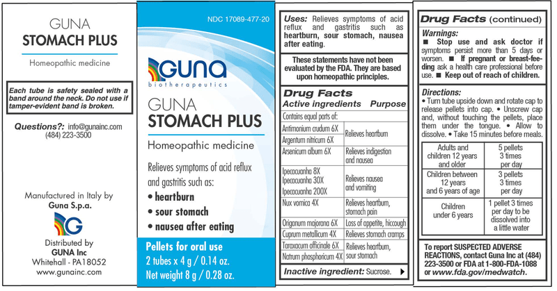 GUNA-Stomach Plus (Guna, Inc.) Label