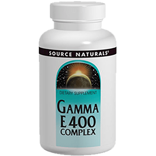 Gamma E 400 with Tocotrienols (Source Naturals) Front
