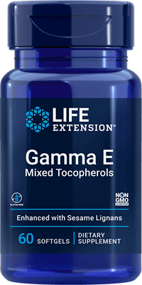 Gamma E Mixed Tocopherols (Life Extension) Front