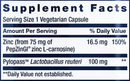 gastro-ease (life extension) supplement facts