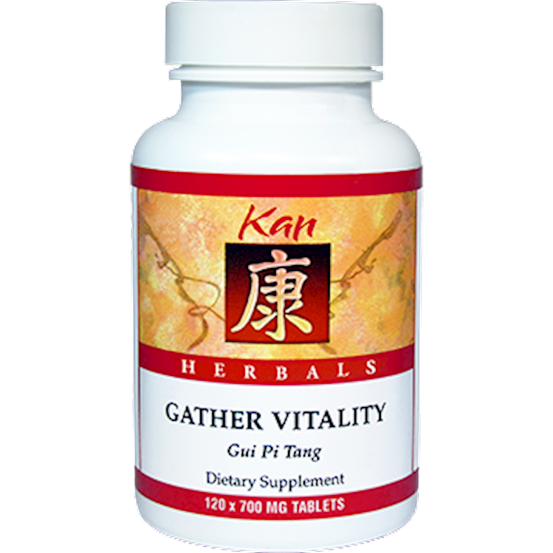Gather Vitality Tablets (Kan Herbs Herbals) 120ct Front