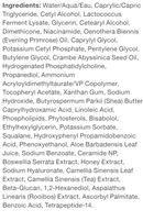 probiotic skincare | gentle probiotic calming lotion (glowbiotics) ingredients