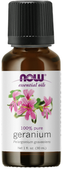 geranium oil (now essential oils)