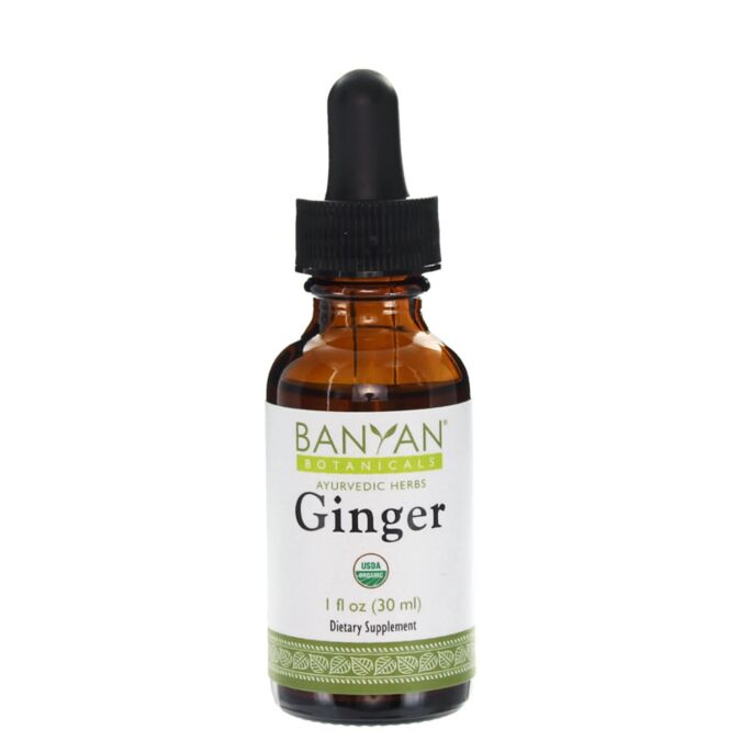 Ginger Liquid Extract (Banyan Botanicals) Front