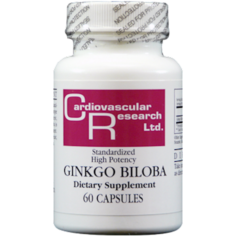 Ginkgo Biloba 120 mg (Ecological Formulas) Front