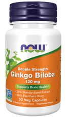 ginkgo biloba 120 mg (now foods)