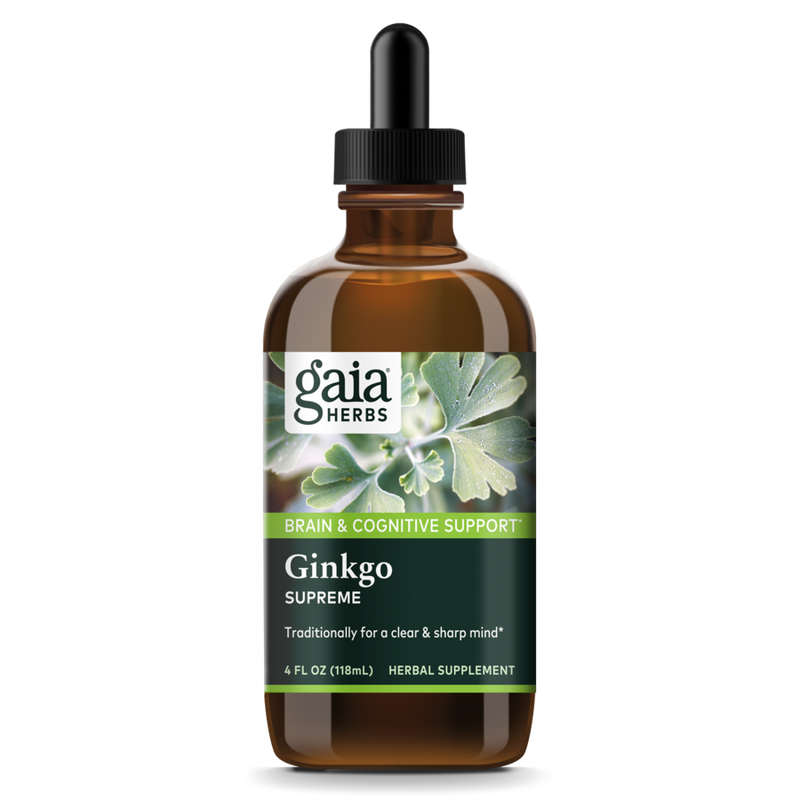 Ginkgo/Gotu Kola Supreme 4oz (Gaia Herbs)