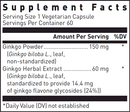 Ginkgo Biloba Max-V