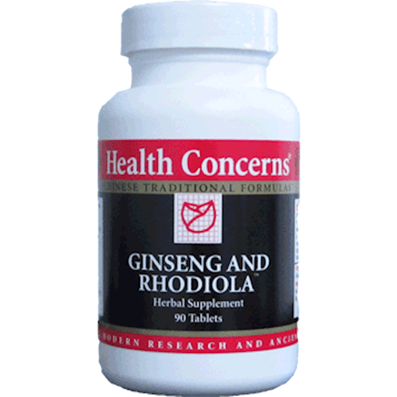 Ginseng and Rhodiola (Health Concerns) Front